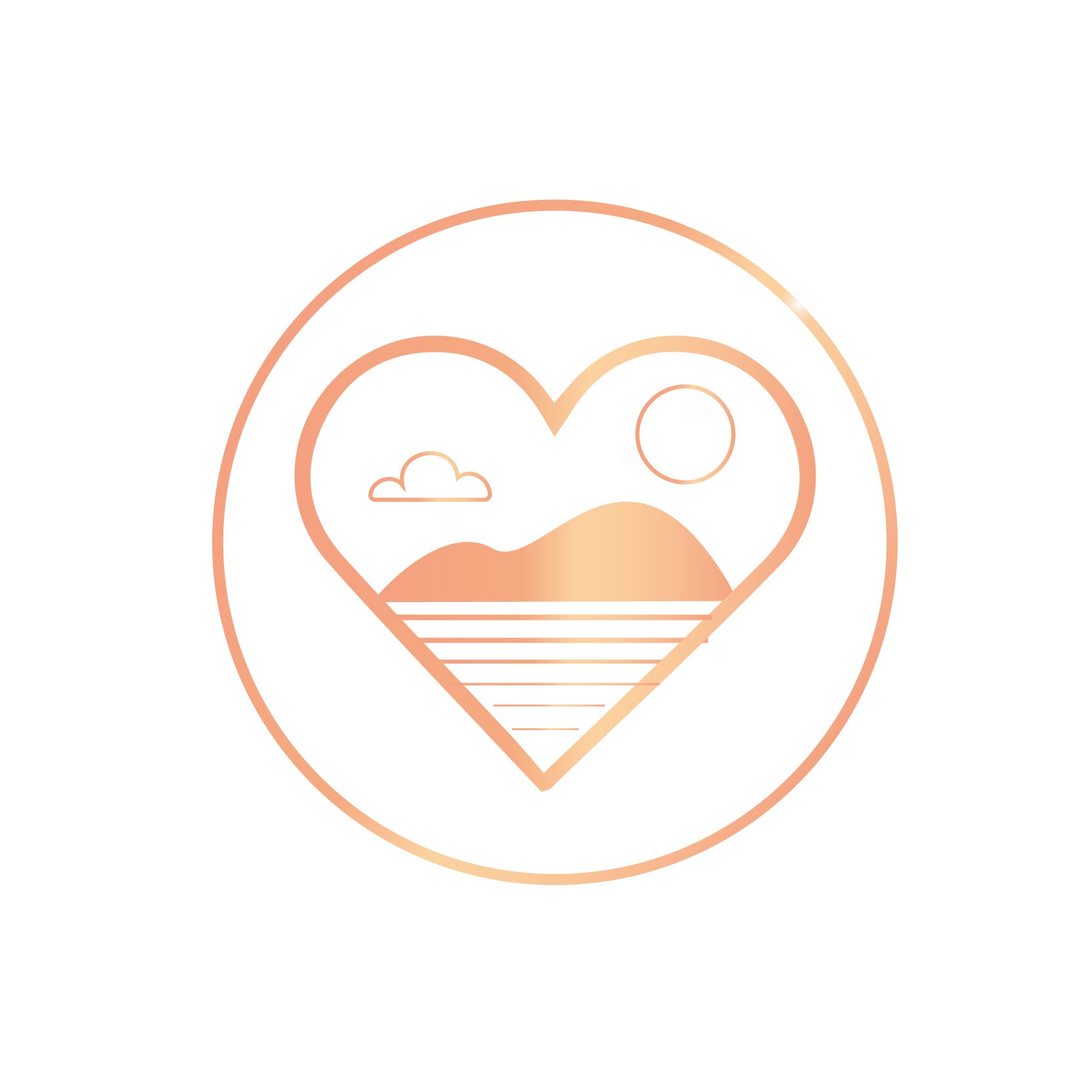 Valorizzare il territorio icona - Cuore - Isola - Cerchio - Valori Resort di lusso
